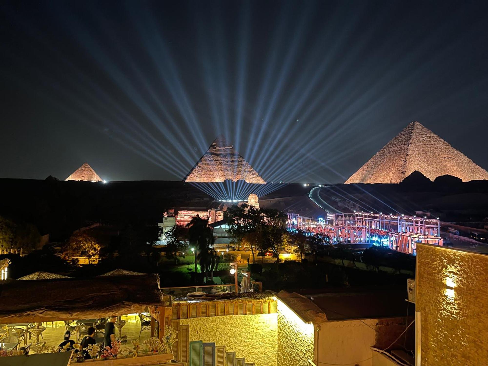 Basha Pyramids Inn Kafrat al Jabal Exterior photo