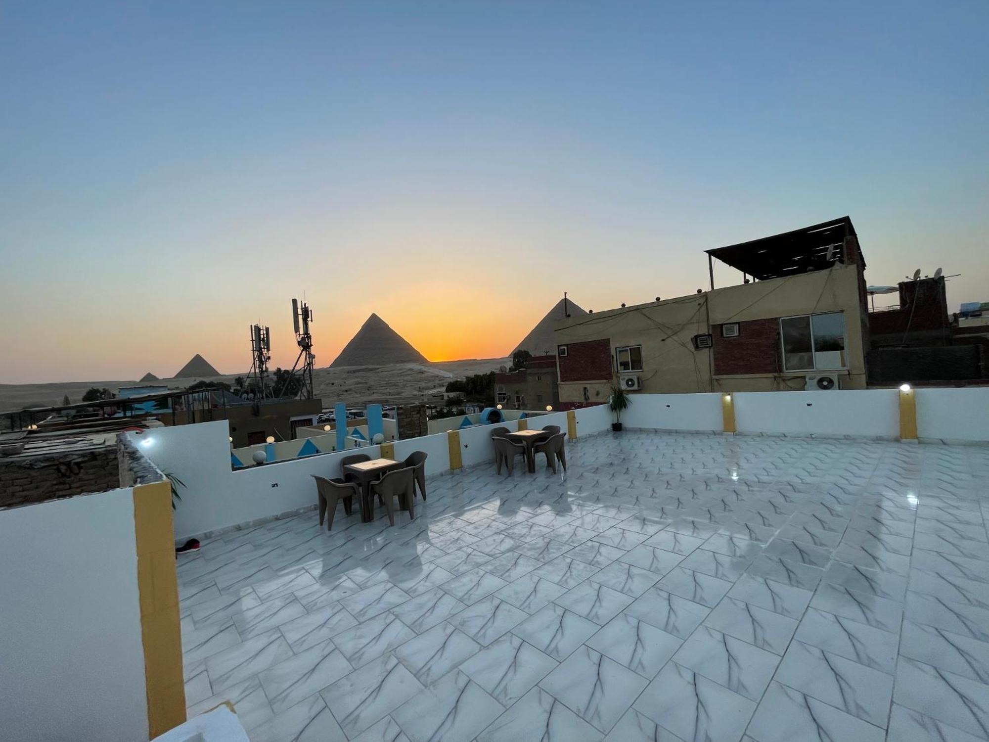 Basha Pyramids Inn Kafrat al Jabal Exterior photo